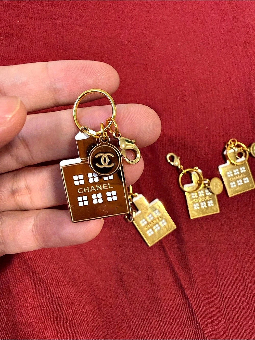 Chanel Keychain Set in Gold  New new year edition 2026